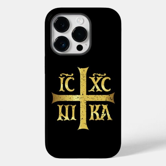 IC XC NIKAイエスキリスト征服 Case-Mate iPhoneケース (裏面)