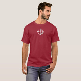 IC XC NIKA クロス マルーン Tシャツ
