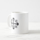 IC XC NIKA 十字架 コーヒーマグカップ (正面左)