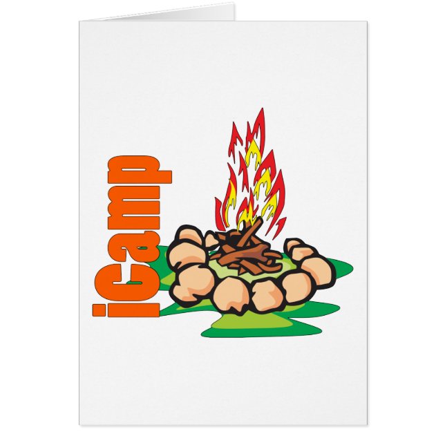 iCampキャンピングシャツ (正面)