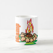 iCampキャンピングシャツ コーヒーマグカップ (中央)