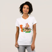 iCampキャンピングシャツ Tシャツ (正面フル)