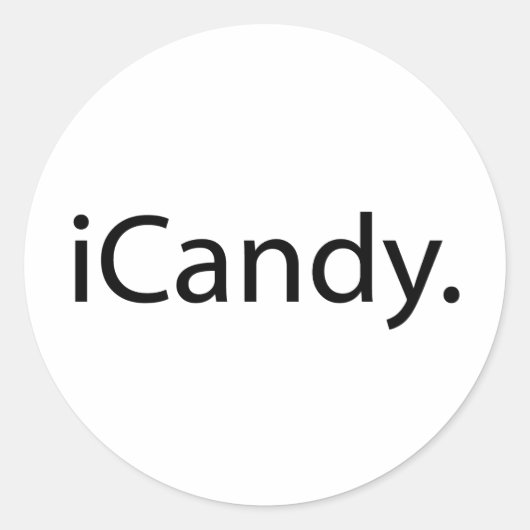 iCandy ラウンドシール (正面)