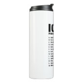 ICAO Aviation Alphabet Code タンブラー (回転左)