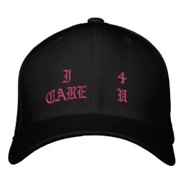 Icare360 'I Care 4 U' Cap 刺繍入りキャップ
