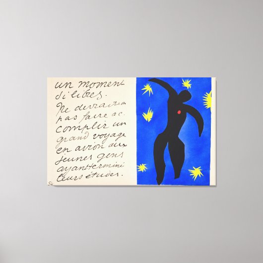 Icarus  キャンバスプリント (正面)