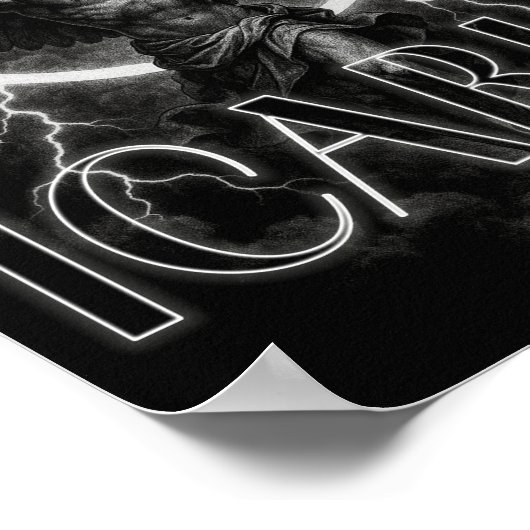 ICARUS aesthetic designer poster ポスター (角)