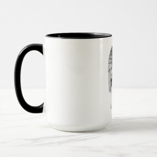 Icarus Flight Minimalist Coffee Mug マグカップ (左)