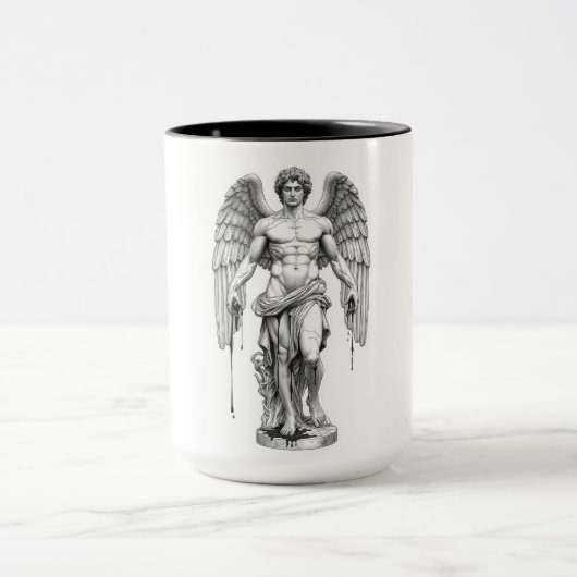 Icarus Flight Minimalist Coffee Mug マグカップ (中央)