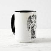Icarus Flight Minimalist Coffee Mug マグカップ (正面左)