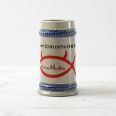 Icarusmuskieのジョッキ ビールジョッキ (中央)