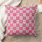Icat ikat pink pattern クッション (ブランケット)