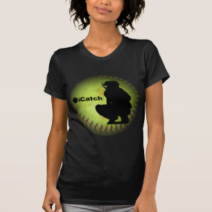 iCatchのFastpitchのソフトボール Tシャツ