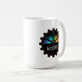 ICC カラーマネージメント開発者向けマグ コーヒーマグカップ (正面右)