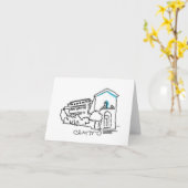 ICCS "Centro"のnotecard カード (黄色い花)