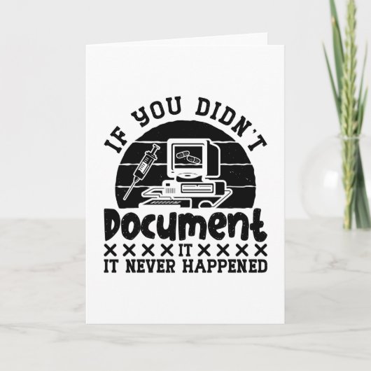 ICDコーディングMedical Coderもしがドキュメント化されなかった カード (正面)