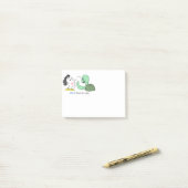 ICD-10: カメが打つW59.22 ポストイット (デスク上)