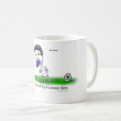 ICD-10: 人間のかみ傷によるY04.1攻撃 コーヒーマグカップ (正面右)