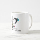 ICD-10: W22.02は街灯柱に歩きました コーヒーマグカップ (正面右)