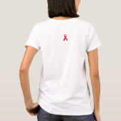 ICD=IはTシャツ死ぬことができません Tシャツ (裏面)