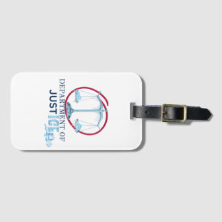 ICEと司法省どちら？ ラゲッジタグ
