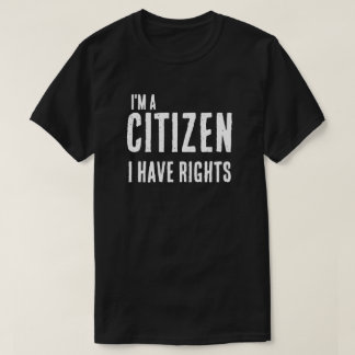 ICEに反対します 私は市民です Tシャツ
