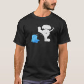 ICEに反対する面白い退去反対抗議 Tシャツ (正面)