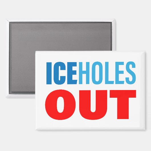 ICEに反対 マグネット (正面/裏面)