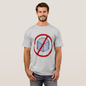 ICEに反対 Tシャツ (正面フル)