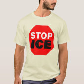 ICEに反対 Tシャツ (正面)