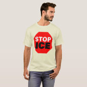 ICEに反対 Tシャツ (正面フル)