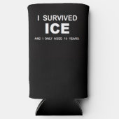 ICEを生き延びた スリム缶クーラー (正面)