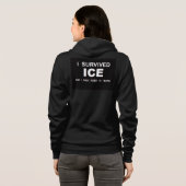 ICEを生き延びた パーカ (裏面フル)