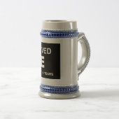 ICEを生き延びた ビールジョッキ (正面右)