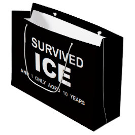 ICEを生き延びた ラージペーパーバッグ