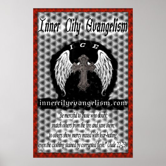 ICEロゴポスター（ICE省への全利益） ポスター (正面)