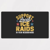ICE入国管理サポート ラベル (デザイン1)