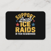 ICE入国管理サポート 名刺 (正面)
