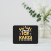 ICE入国管理サポート 名刺 (スタンド正面)