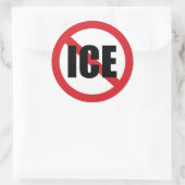 ICE反対 ラウンドシール (バッグ)