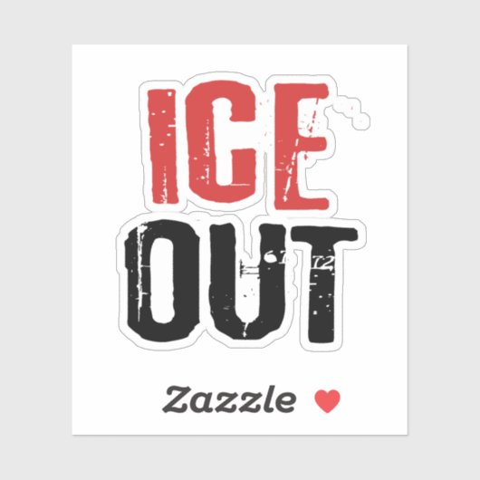 ICE反対 政治活動 抗議活動 シール (シート)