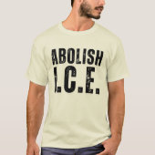 ICE廃止抗議 Tシャツ (正面)