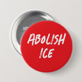 ICE廃止政治的抗議 缶バッジ (正面&裏面)