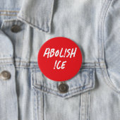 ICE廃止政治的抗議 缶バッジ (インサイチュ)