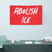 ICE廃止 オーバーパス抗議 横断幕 (トレードショー)