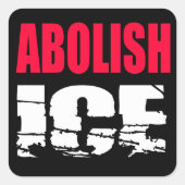 ICE廃止 スクエアシール (正面)