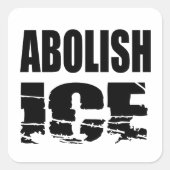ICE廃止 スクエアシール (正面)