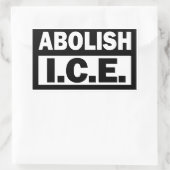 ICE廃止 長方形シール (バッグ)