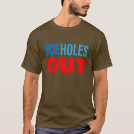 ICE穴ども出ていけ Tシャツ