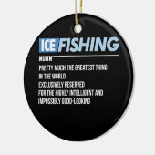 ICE魚釣り定義 セラミックオーナメント (左)